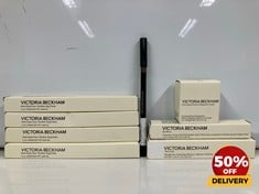 COLLECTION OF VICTORIA BECKHAM TO INCLUDE SATIN KAJAL LINER 1.2G VAST LASH SMUDGE FREE VOLUMIZING MASCARA RRP £160