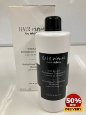 1 X HAIR RITUAL BY SISLEY REVITALIZING SHAMPOO 500ML RRP £110