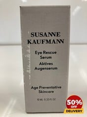 1 X SUSANNE KAUFMANN EYE RESCUE SERUM 10ML RRP £55