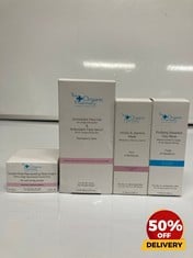 COLLECTION OF THE ORGANIC PHARMACY TO INCLUDE DOUBLE ROSE REJUVENATING FACE CREAM 50ML PURIFYING SEAWEED CLAY MASK 60ML RRP £160