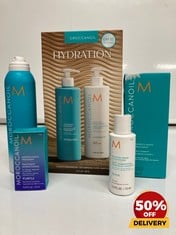 COLLECTION OF MOROCCANOIL TO INCLUDE SHAMPOO AND CONDITIONER DUO 500ML DRY SHAMPOO 217ML RRP £122