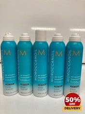 COLLECTION OF MOROCCANOIL TO INCLUDE DRY SHAMPOO DARK TONES RRP £89.35