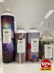 COLLECTION OF R CO TO INCLUDE DALLAS THICKENING SPRAY 251ML OUTERSPACE FLEXIBLE HAIR SPRAY 315ML RRP £108