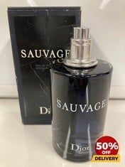 DIOR SAUVAGE EAU DE TOILETTE 100ML RRP £75