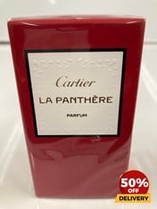 CARTIER LA PANTHERE PARFUM 50ML (SEALED UNIT)  RRP £100