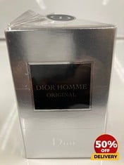 DIOR HOMME ORIGINAL EAU DE TOILETTE 50ML RRP £104