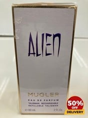 ALIEN MUGLER EAU DE PARFUM TALISMAN RECHARGEABLE REFILLABLE TALISMAN 60ML (SEALED UNIT) RRP £95