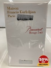 MAISON FRANCIS KURKDJIAN PARIS BACCACAT ROUGE 540 70ML (SEALED UNIT) RRP £245