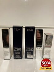 COLLECTION OF ITEMS TO INCLUDE DIOR FOREVER GLOW MAXIMISER HIGHLIGHTER 11ML DIOR BACKSTAGE FLASH PERFECTOR CONCEALER 1W 11ML TOTAL RRP £171