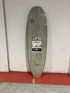 SOFTECH ROLLER SOFTBOARD 6'6 IN SMOKE GREEN ALMOND RRP £405