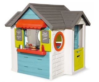 SMOBY CHEF HOUSE OUTDOOR PLAY HOUSE RRP £326.95