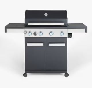 JOHN LEWIS GRILLSTREAM 4 BURNER HYBRID GAS AND CHARCOAL BBQ