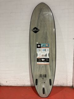 SOFTECH ERIC GEISELMAN FLASH 6'6 SOFT SOFTBOARD IN GREY MARBLE RRP £349.95