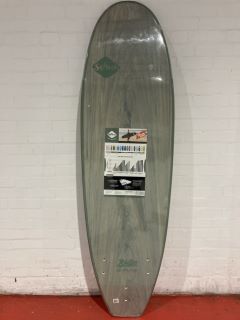 SOFTECH ROLLER 6'6 SOFTBOARD IN SMOKE GREEN ALMOND RRP £405