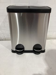 CHARLES BENTLEY DUAL COMPARTMENT TRASH CAN