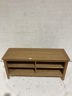 HALLOWOOD OAK TV STAND/SIDEBOARD RRP £120