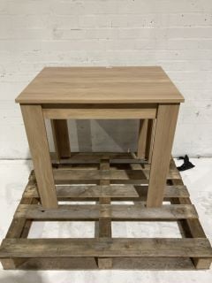 HALLOWOOD NEWQUAY OAK FIXED TABLE RRP £100