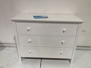 JOHN LEWIS WILTON 3 DRAWER CHEST RRP £259 (003348553)