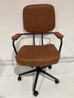 JOHN LEWIS ROWLEY OFFICE CHAIR TAN RRP £119