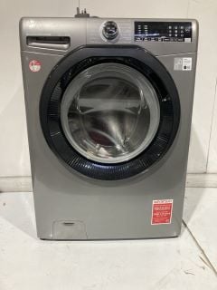 HOOVER H-WASH INVERTER STEAM WI-FI 1400RPM 9KG GREY WASHING MACHINE RRP £449 (003351369)