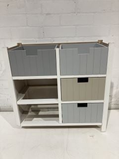 2 DRAWER WHITE BEDSIDE