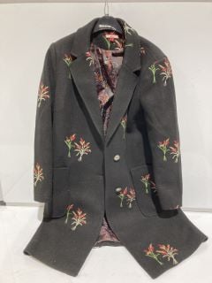 JOE BROWN BOYFRIEND BOUQUET COAT SIZE 14