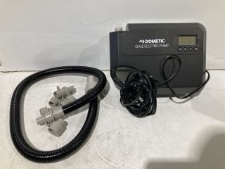 BOX OF ITEMS TO INCLUDE DOMETIC NGALE 12V ELECTRIC PUMP