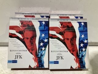 4 JFK AN OLIVER STONE FILM COLLECTOR'S EDITION RRP £166