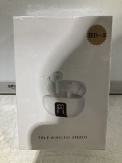 BOX OF TRUE WIRELESS STEREO EARBUDS HD-3