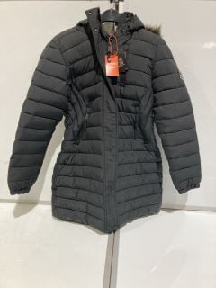 SUPERDRY BLACK SUPER FUJI JACKET RRP £110