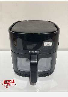 1 X SCHALLEN MODERN BLACK 3.5L DIGITAL DISPLAY AIR FRYER WITH 9 COOKING SETTINGS