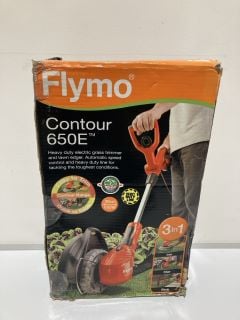 1 X FLYMO CONTOUR 650E HEAVY DUTY ELECTRIC GRASS TRIMMER AND LAWN EDGER