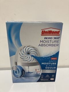 4 X UNIBOND AERO 360 MOISTURE ABSORBER 2 IN 1 ANIT MOISTURE & ANTI ODOUR