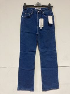 3 X NA-KD BLUE JEANS SIZE EU 36