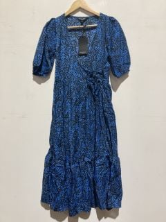 4X BRAVE SOUL LONDON BLUE ANIMAL DRESS SIZE XS RRP £30