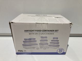 3 X OSTBA APPLIANCE AIR TIGHT FOOD CONTAINER SET 32PCS EACH