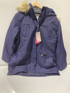 1 X PETER STORM OUTDOOR NAVY BLUE WINTER JACKET SIZE 20