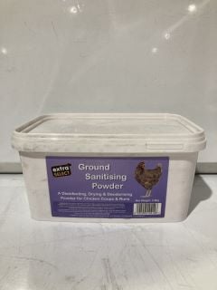 4 X GROUND SANITISING POWDER 2.5KG PER BOX