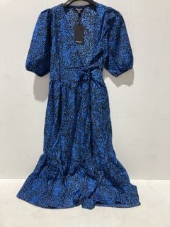 3 X BRAVE SOUL LONDON BLUE ANIMAL DRESS SIZE S RRP £60