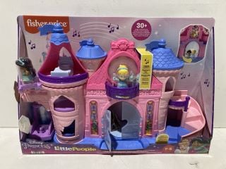 A BOX TO INCLUDE FISHER-PRICE 2 DISNEY PRINCESS MAGICAL LIGHTS & DANCING CASTLE