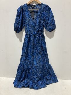 4 X BRAVE SOUL LONDON BLUE ANIMAL DRESS SIZE S RRP £30