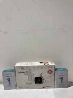 BOX OF ITEMS TO INCLUDE LULIA ELECTRIC BREAST PUMP BPA FREE