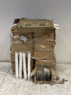 PALLET OF ASSORTED ITEMS TO INCLUDE HOT OR COLD PLASTIC CUPS