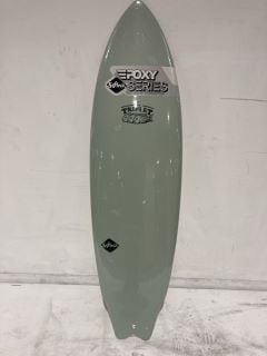 1 X SOFTECH THE TRIPLET SOFT SURFBOARD 6 FT 3 - PALM RRP £429.95