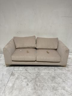 1 X 2 SEATER SOFA - CREAM