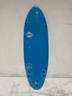 1 X SOFTECH BRAINCHILD SOFT SURFBOARD 5 FT 8 - BLUE RRP £284.95