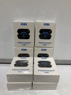 BOX OF XG 13 WIRELESS HEADPHONES