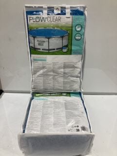 BOX OF 4X FLOW CLEAR POOL COVERS