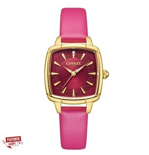 GAMAGES OF LONDON LADIES ELOQUENT DIAMOND IN GOLD RASPBERRY RRP £605 (SKU:GAW422)