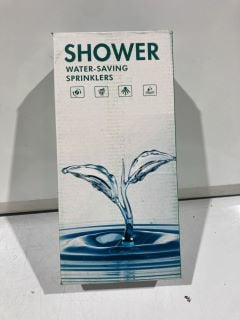 BOX OF SHOWER WATER SAVING SPRINKLERS